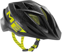Велосипедный шлем MET CRACKERJACK black-green texture