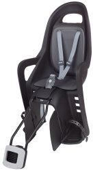 Дитяче велокрісло Polisport Groovy Maxi FF 29 Black/Dark Grey