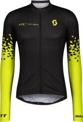 Джерси Scott RC Team 10 Long Sleeve Shirt (Black/Sulphur Yellow)