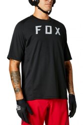 Джерси Fox Defend Jersey short sleeve Black