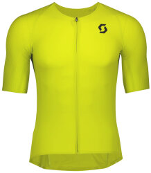 Джерси велосипедный Scott RC Premium Short Sleeve Shirt (Sulphur Yellow/Black)