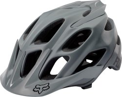 Велосипедный шлем FOX FLUX SOLIDS grey