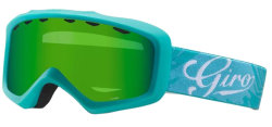 Маска горнолыжная Giro CHARM FLASH aqua-turquoise tropical loden green 26