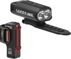 Комплект світла Lezyne Micro Drive 600XL/Strip Drive Pair (Black)