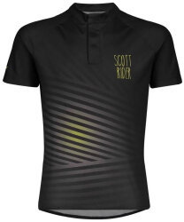 Майка Scott Jr RC Team Short Sleeve Shirt (Black/Yellow)