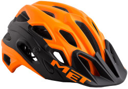 Велосипедный шлем MET LUPO orange-black