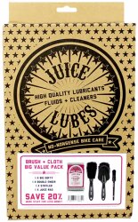 Набор щеток Juice Lubes Mixed Brush + Cloth Bundle