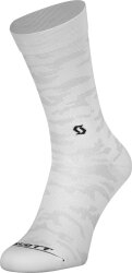  Scott Trail Camo Crew Socks (White/Black)