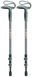 Палки для скандинавских ходьбы Leki Wanderfreund Makalu Poles (Grey/Orange/Black)