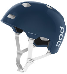 Велосипедный шлем POC CRANE PURE lead blue-hydrogen white