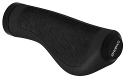 Ручки руля Brooks Ergonomic Rubber Grips 130/130mm (Black)