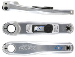 Шатун с паверметром Stages Power Meter L Shimano DXR MX71 серебристый