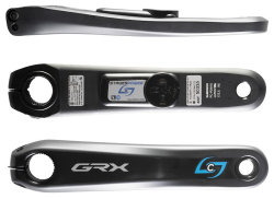 Шатун с паверметром Stages Power Meter L Shimano GRX RX810 черный