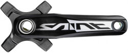 Шатуны без звезд Shimano Saint FC-M820 Crank Arm, 165mm черно-серебристые