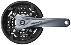 Шатуни Shimano Acera FC-M3000-3 40x30x22T Crankset w/ bolts (Grey/Black)