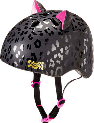 Шлем детский C-Preme Krash! Leopard Kitty (Black/Pink)