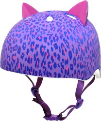 Шлем детский C-Preme Krash! Leopard Kitty (Purple/Pink)