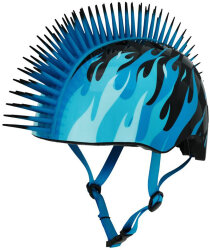 Шлем детский C-Preme Raskullz Flame Hawk (Black/Blue)
