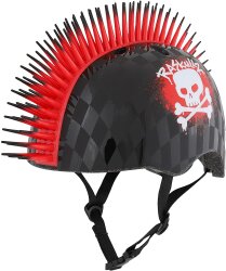 Шлем детский C-Preme Raskullz Skull Hawk (Black/Red)