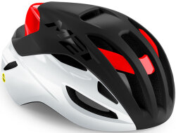 Шлем MET Rivale MIPS Black White Red (matt/glossy)