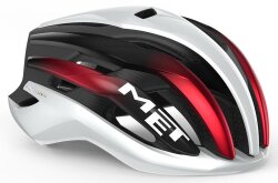Шлем MET Trenta MIPS (White Black Red glossy)