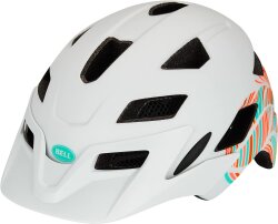 Шлем велосипедный Bell Sidetrack Youth Helmet (Matte White Chapelle)