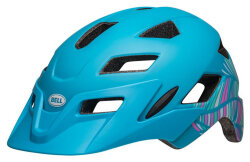 Шлем велосипедный Bell Sidetrack Youth Helmet (Matte Light Blue Chapelle)