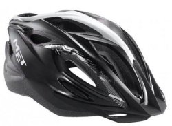 Велосипедный шлем MET Xilo Un Panel Black - Silver