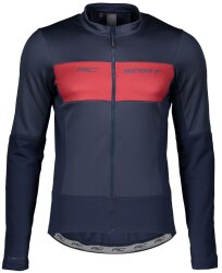 Термодрез Scott RC Warm Hybrid Windbreaker jacket (Night Blue/Rust Red)