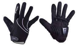 Велосипедные перчатки Tersus DASHER LF black-grey