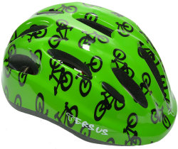 Велосипедный шлем Tersus JOY green bikes