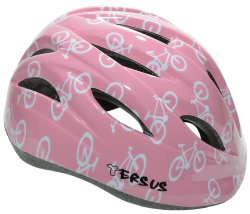 Велосипедный шлем Tersus RIDER pink bikes