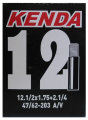 Камера Kenda AV 12.1/2X1.75+2.1/4, 47/62-203, A/V, molded, box