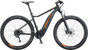 Электровелосипед KTM Macina Action 291 29" 500Wh black matt (black + orange glossy)