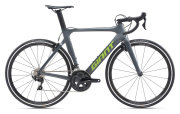 Велосипед Giant Propel Advanced 2 Matte Charcoal/Gloss Metallic Lime