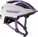 Шлем Scott Spunto Junior бело-фиолетовый