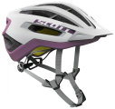 Шлем Scott Fuga Plus бело-фиолетовый