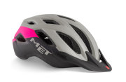 Шлем MET Crossover Gray/Black/Pink (матовый)