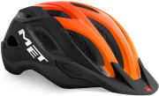 Шлем MET Crossover Black Orange (glossy)