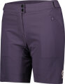  Scott W Endurance Ls/Fit + w/ Pad Women's Shorts (Dark Purple)
