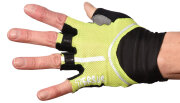 Велосипедные перчатки Tersus FRED neon green