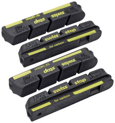 Тормозные колодки SwissStop RacePro Prince Carbon Rims 2pairs (Black/Yellow)