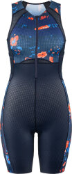 Велокостюм Garneau Women's Vent Tri Suit сине-оранжевый