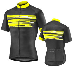 Веломайка Giant Rival Short Sleeve Jersey (Black/Yellow)