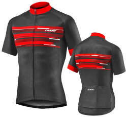 Веломайка Giant Rival Short Sleeve Jersey (Black/Red)