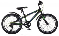 Велосипед Comanche MOTO SIX 20 black-blue