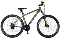 Велосипед Comanche Tomahawk 1.0 сіро-жовтий
