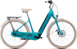 Велосипед Cube Ella Cruise Hybrid 500 (Aquamarine'n'Black)