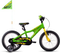 Велосипед Ghost Powerkid 16" (Green/Yellow)