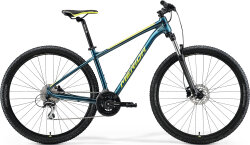 Велосипед Merida Big.Seven 20-2X Teal Blue (Lime)